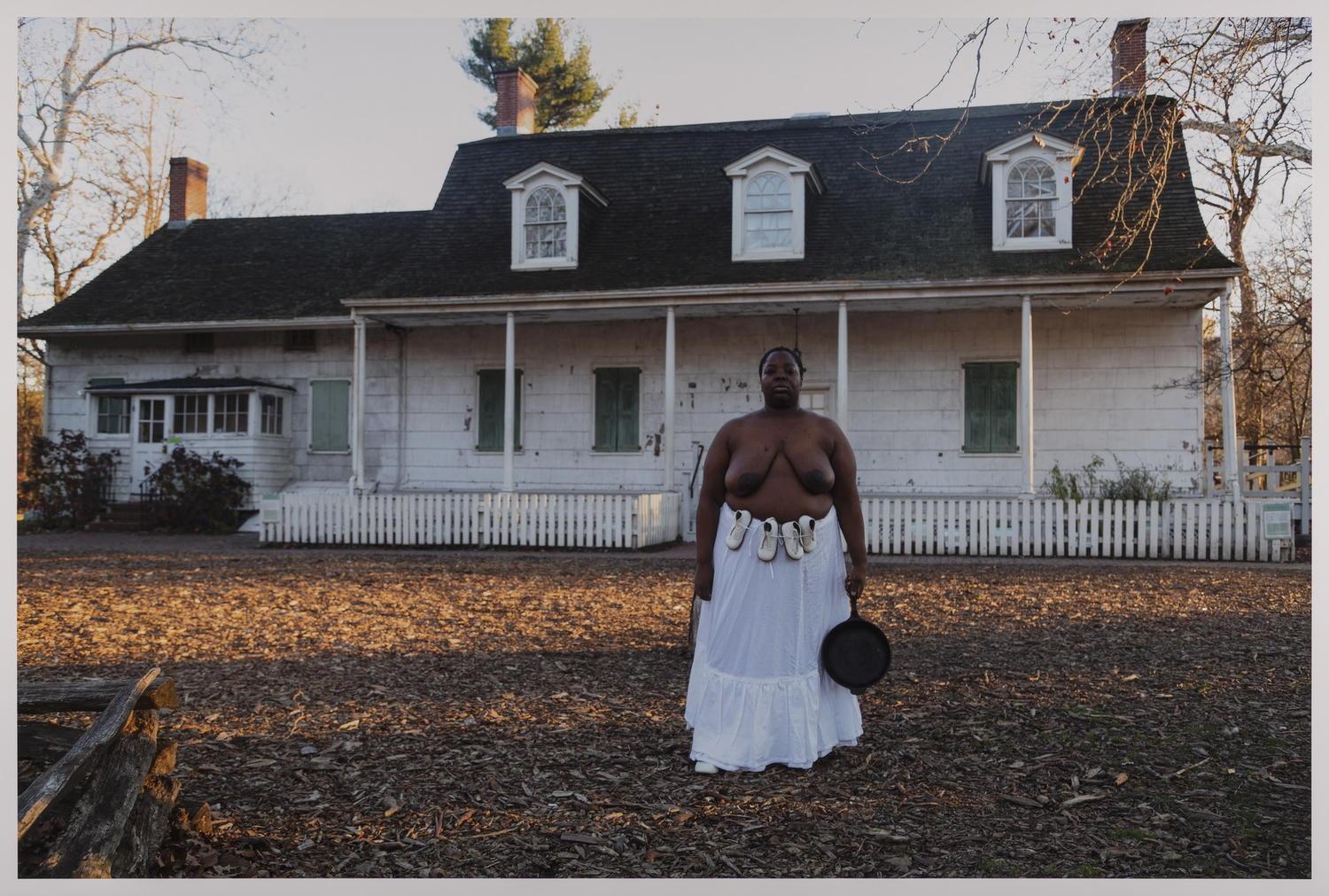 Nona Faustine. “Not Gone With The Wind, Lefferts House, Brooklyn,” 2016. All images courtesy of CPW.